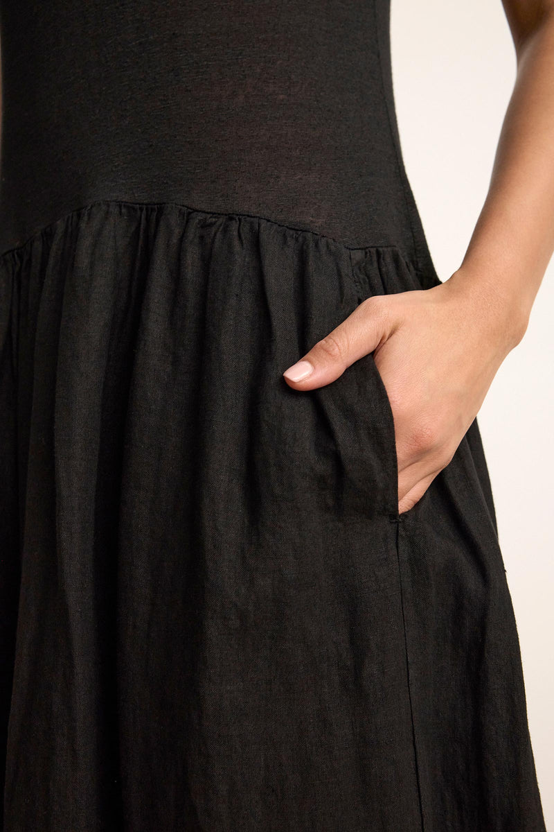 Mable Linen Knit Dress