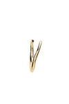 Drip Sterling Silver Gold Plated Ear Cuff