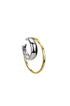 Vero Sterling Silver Gold Plated Ear Cuff