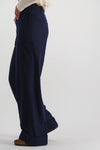 Oliver Wool-Blended Wide-Leg Trousers