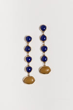 FESTA Bronze and Gemstone Earrings