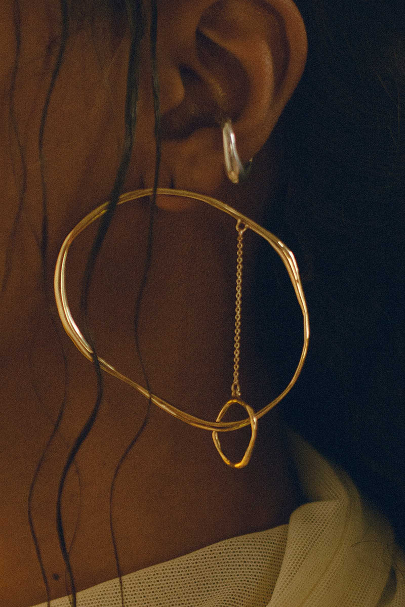 VERO LUNAIRE Bronze Earrings