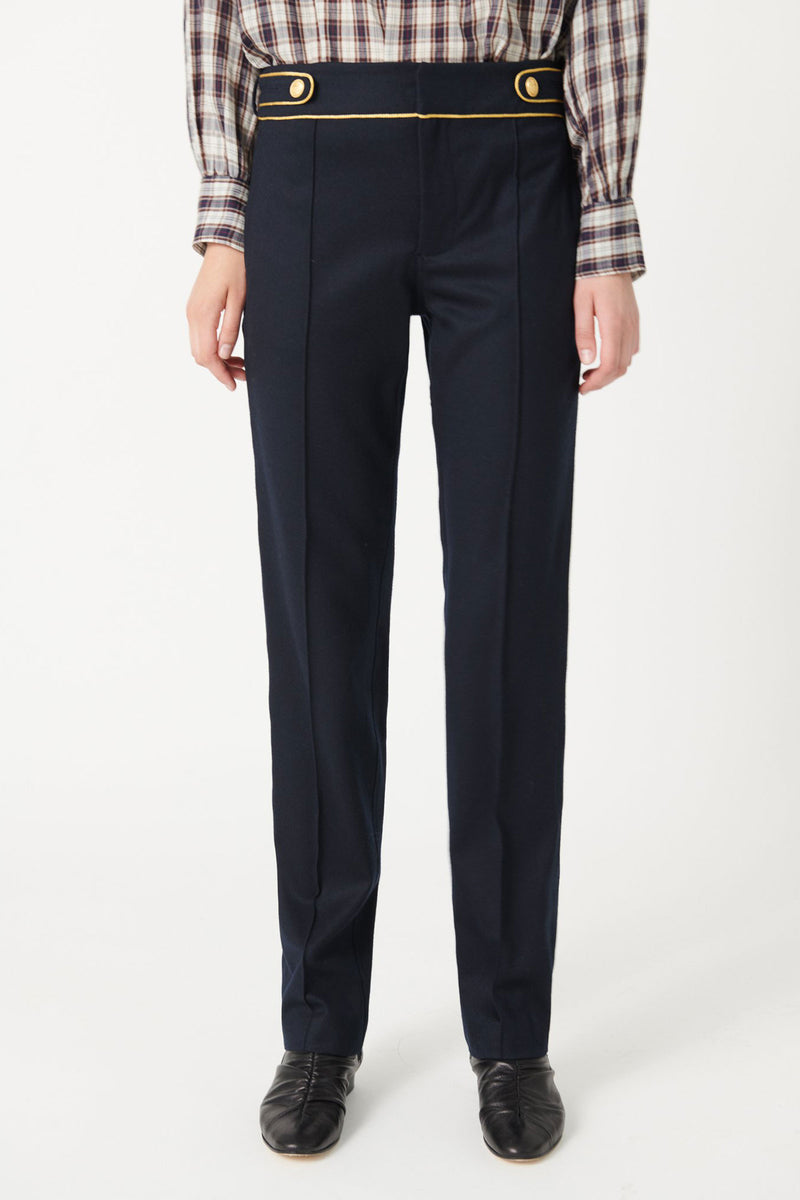 STONE Wool-Blended Tapered Trousers