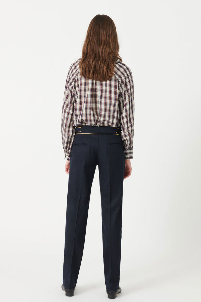 STONE Wool-Blended Tapered Trousers