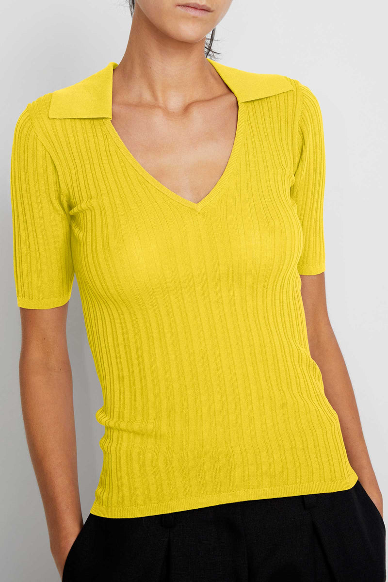 Adele Ribbed Knit Top