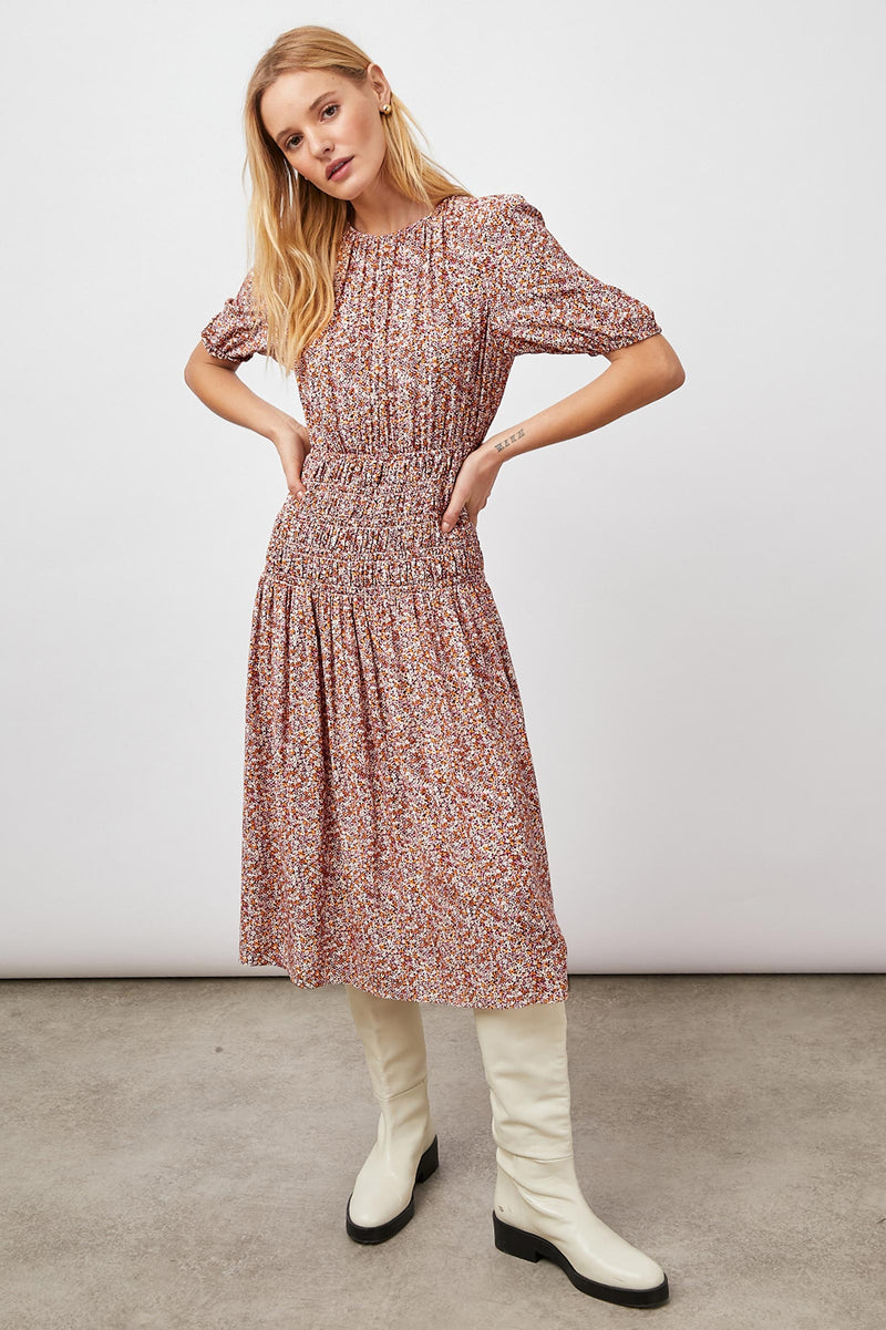 Filippa Floral Viscose Dress