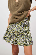Levy Floral Mini Skirt