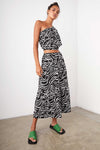 Mary Printed Cotton Skirt