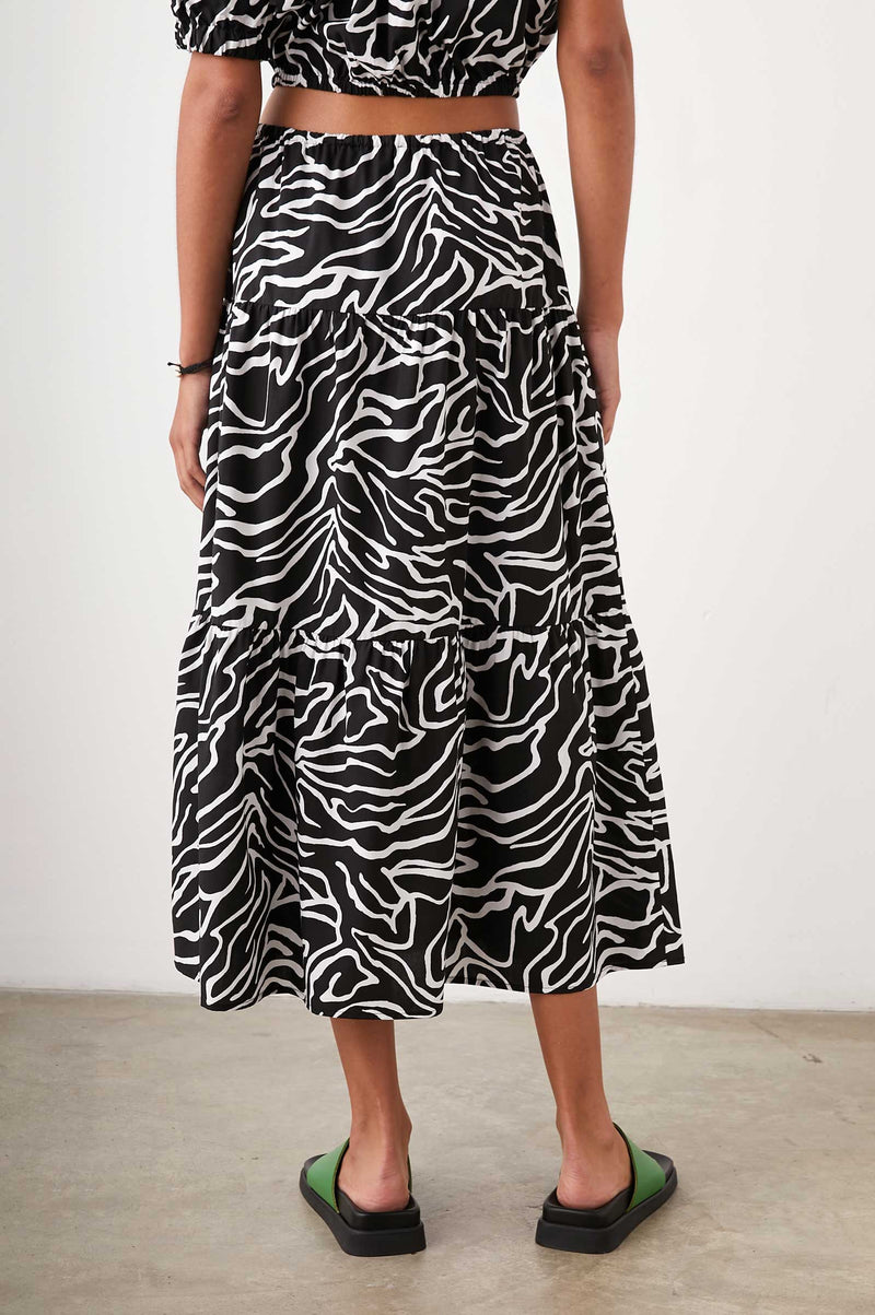Mary Printed Cotton Skirt