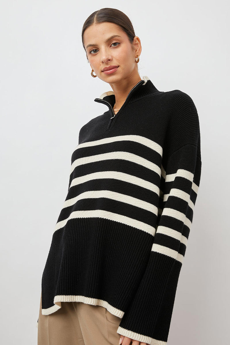 Tessa Stripe Wool-Blended Jumper