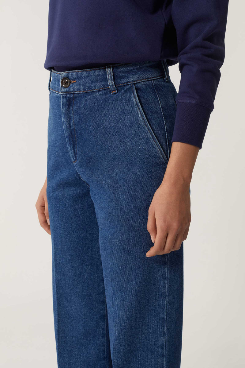 California Cotton Flare Jeans