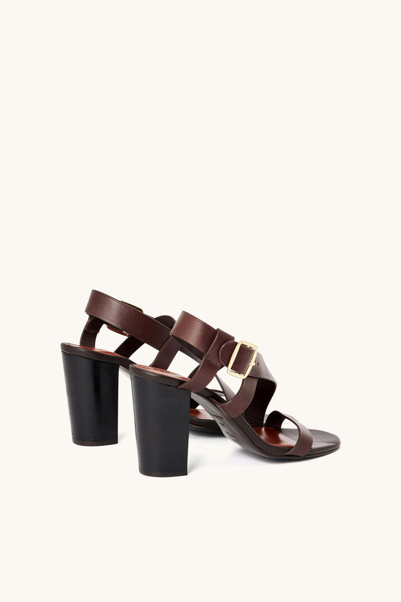 Paolina Leather Heeled Sandals
