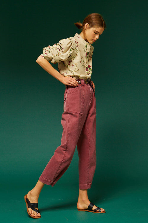 JACOB Cotton Denim Trousers