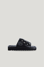 AJ1202 – Studded Leather Slides