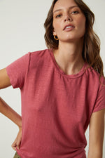 Casey Linen T-Shirt