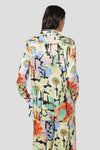 Bradner Floral-Print Lush Silk Shirt