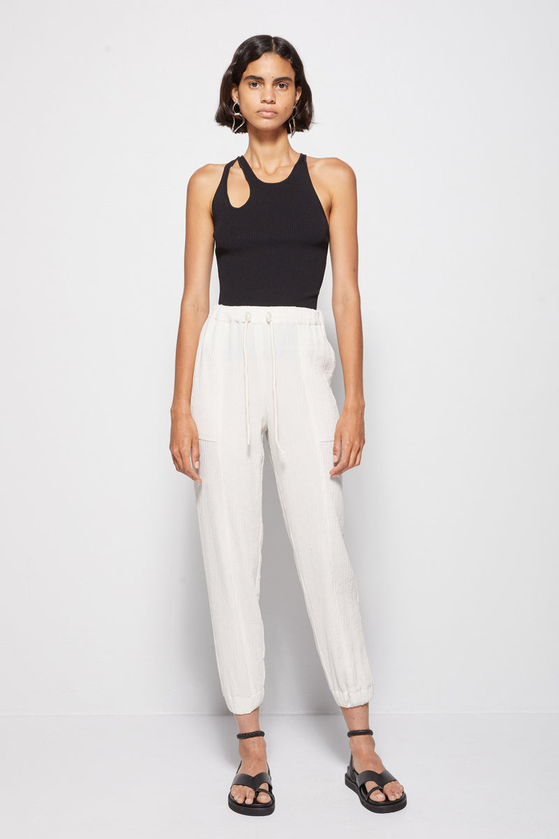 Marte Cutout Rib Knitted Top