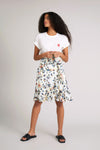 Hello Printed Viscose Skirt