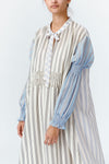 Peoria Striped Midi-Dress