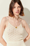 Tigua Cotton-Blended Knit Dress