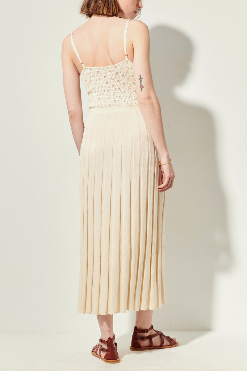 Tigua Cotton-Blended Knit Dress