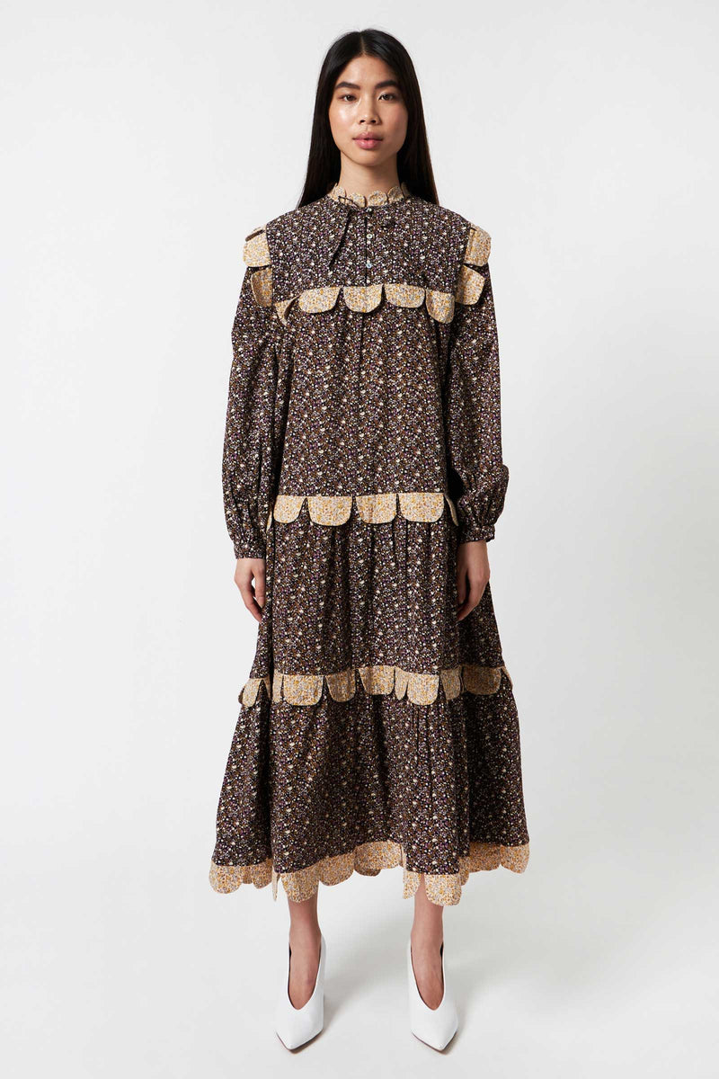 Loan Floral-Print Cotton Maxi Dress