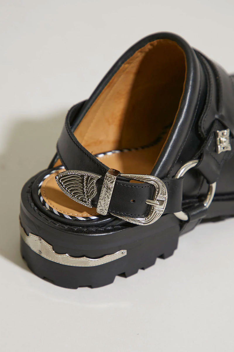 AJ1149 – Buckle Ankle Strap Mules