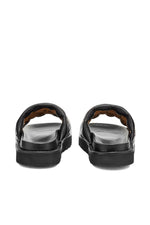AJ1168 - Studded Leather Slides